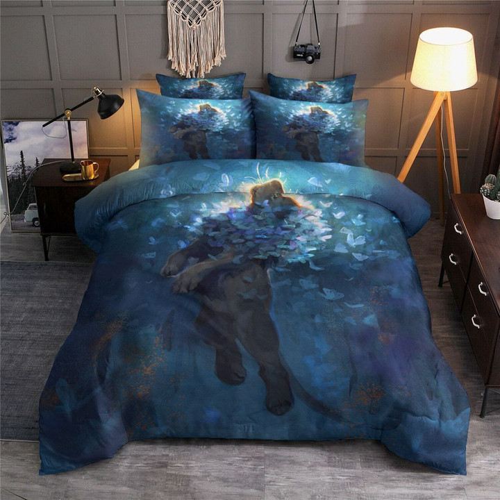 Butterfly Lion Bedding Set 