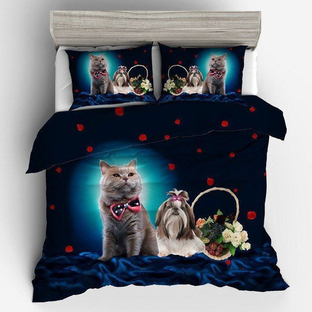Cat Shih Tzu Bedding Set Iy18051 Fuct2908