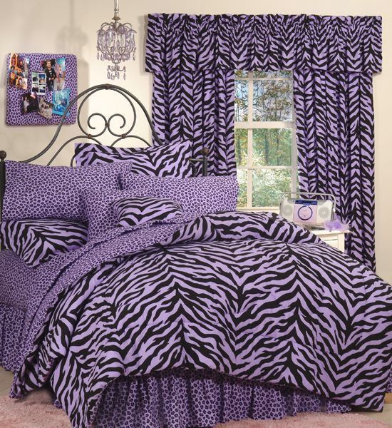 Purple Zebra Gv645 Bedding Set Fllc0608