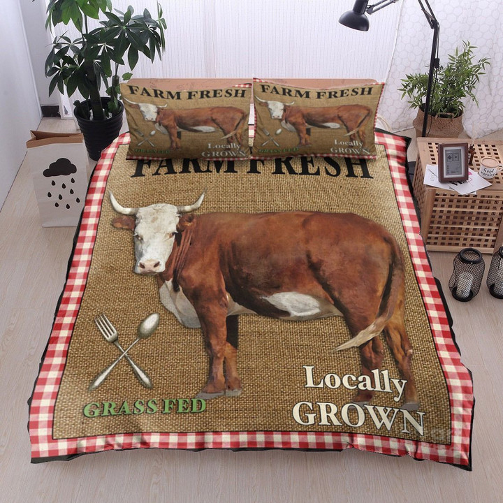Cow Bedding Set All Over Prints