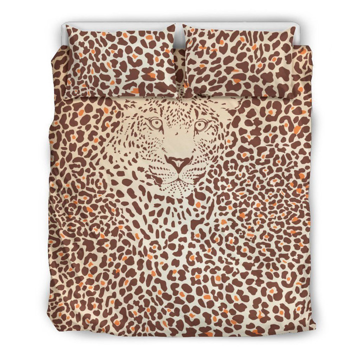 Leopard Head Bedding Set All Over Prints