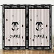 Chanel luxury small flower windows curtain