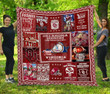 Oklahoma Sooners Virginia Quilt Blanket Ha0111 Fan Made