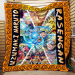 Naruto Rasengan For Fan King 3D Personalized Customized Quilt Blanket 1400 Design By Exrain.Com
