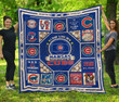 Chicago Cubs - Kansas Quilt Blanket Ha0111 Fan Made