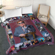 Elton John Quilt Blanket Gifts For Fans Birthday Christmas Music Gifts V2