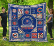 Chicago Cubs - Massachusetts Quilt Blanket Ha0111 Fan Made