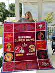 Super Bowl 2020 (Chief Vs Sf 94 Ers) Quilt Blanket 01
