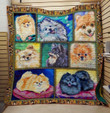 Pomeranian 8030080 Quilt Blanket – Quilt