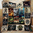 Pirates Of The Caribbean Quilt Blanket Qmo052411