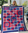 Chicago Cubs Quilt Blanket Qsp063416