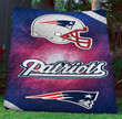 New England Patriots B1709125 Quilt Blanket Sleepy