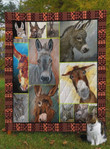 Donkey I'Ll Always And Forever Love You Quilt Blanket Great Customized Blanket Gifts For Birthday Christmas Thanksgiving, Father'S Day