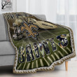 New Orleans Saints Quilt Blanket Ha0411 Fan Made