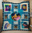 Rottweiler I Got Your Back Premium Quilt Blanket Size Throw, Twin, Queen, King, Super King
