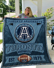 Toronto Argonauts Quilt Blanket Ha1910