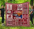 Alabama Crimson Tide Arizona Quilt Blanket Ha1910 Fan Made