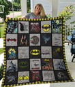Batman Dc Comics Quilt Blanket Premium Birthday Christmas Gift Idea For Fans