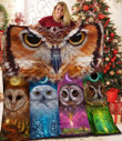 Owl Quilt Blanket
