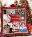 Baseball Quilt Blanket Bbb081120Sm
