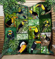 Love Parrot Clt2412181H Quilt Blanket