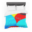 Oriana Cordero "Terracotta" Aqua Red Featherweight3D Customize Bedding Set Duvet Cover SetBedroom Set Bedlinen
