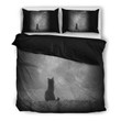 Cat And Moon Bedding Set Yirs
