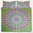 Pink Green And Blue Flower Mandala Cly1701223B Bedding Sets