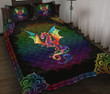 Lovely Colorful Dragon Gs-Cl-Nc1108 Bedding Set