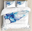 A Blue Butterfly Gs-Cl-Kc2406 Bedding Set