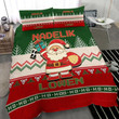 Santa Christmas Comforter Duvet Cover Bedding Sets | 100% Polyester | 3 Piece | King Queen Size | Bs1231