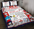 Snoopy Quilt Bedding Set Tn301117