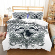 Skull Bedding Set Twin Full Queen King Double Single Size Bed Linen Set Boys Home Microfiber Duvet Cover Set With Pillowcase