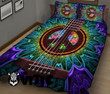 Thevitic™ Tie Dye Guitar Hippie Bedding Set 04204