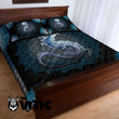 Loving White Dragon Quilt Bedding Set Hd02256