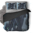 Hiccup And Toothless Digital Art Duvet Cover Bedding Set