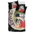 Inuyasha Love Bedding Set - Duvet Cover And Pillowcase Set