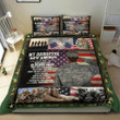Army Veteran Soldier Female Veteran Quilt Bedding - Duvet Cover And Pillowcase Set