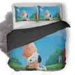 The Peanuts Charlie Brown Snoppy Duvet Cover Bedding Set