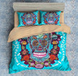 3D Customize Colorful Skull Bedding Set Duvet Cover Set Bedroom Set Bedlinen