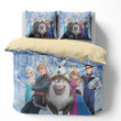 Disney Frozen Main Characters 3 Duvet Cover Bedding Set