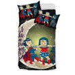 Superman Vs Batman Bedding Set - Duvet Cover And Pillowcase Set