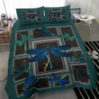 Dragonfly Bedding Set - Duvet Cover And Pillowcase Set