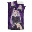 Emilia Re:Zero Starting Life In Another World Bedding Set - Duvet Cover And Pillowcase Set