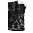 Cat Star Bedding Set - Duvet Cover And Pillowcase Set