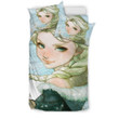 Elsa Frozen Bedding Set 3 - Duvet Cover And Pillowcase Set