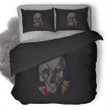 Skull Abstract Duvet Cover Bedding Set