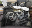 Skull King Queen Clt2210315T Bedding Sets