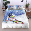 Skiing Ml270834B Cotton Bed Sheets Spread Comforter Duvet Cover Bedding Sets