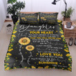 Sunflower Mom To Daughter Bedding Set All Over Prints